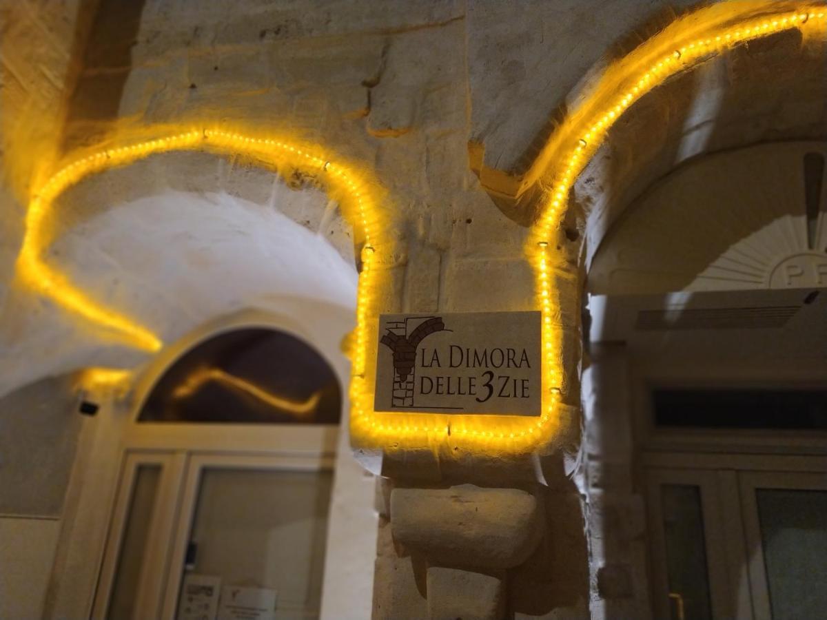 La Dimora Delle 3 Zie Hotel Matera Bagian luar foto